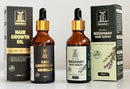 Hair Growth Oil &amp; Rosemary Hair Serum Bundle Set 45ML Each Bottle