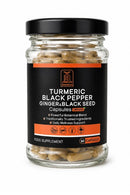 Turmeric Black Pepper Ginger & Black Seed 60 Cpsules