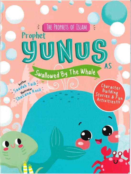 Prophet Yunus Swallowed By The Whale Activity Book by Saadah Taib
