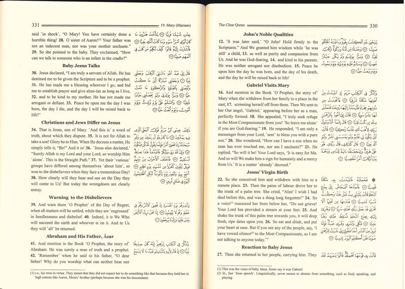 The Clear Quran A Thematic English Translation Translated by Dr. Mustafa Khattab Edited by Abu Isa Webb, Aaron Wannamaker and Hisham Sharif Revised by Dr. Muhammad Fawzy AbdelHay