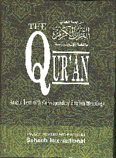 The Quran Arabic Text With Corresponding English Meanings Large H/B by Saheeh International