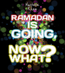 Ramadan Is Going, Now What? CD by Murtaza Khan