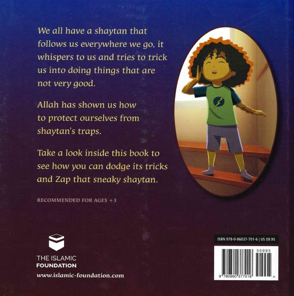 GO ON, ZAP SHAYTAN SEEKING SHELTER WITH ALLAH H/B By Razana Noor  Illustrated by Omar Burgess