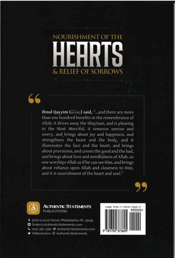 Nourishment of the HEARTS & Relief of Sorrows by Shaikh Faisal Ibn Abdul Aziz Aal Mubarak
