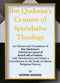 Ibn Qudama's Censure of Speculative Theology by George Makdisi