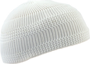 Knitted Scull Caps White