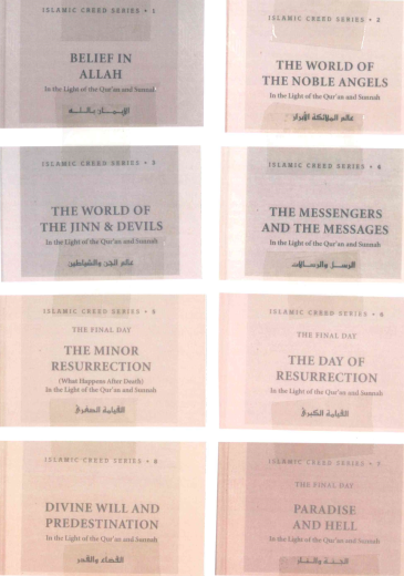 Islamic Creed Series 8 Volumes by Umar S. al-Ashqar