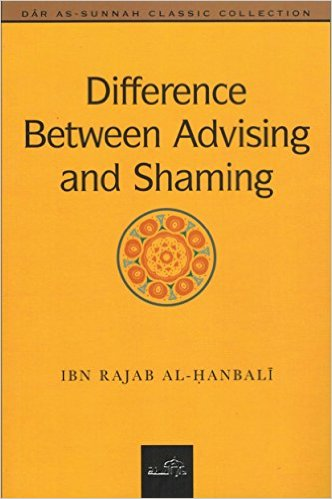 Difference Between Advising and Shaming