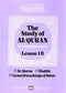 The Study of Al-Quran Correspondence Course Lesson - 10