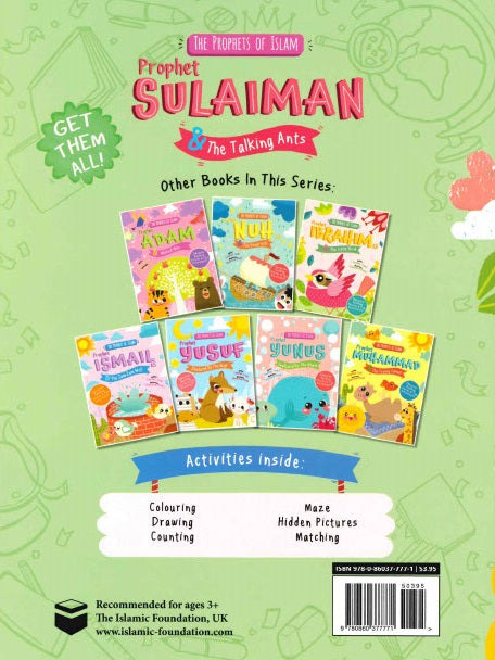 PROPHET SULAIMAN AND THE TALKING ANTS By  Saadah Taib  Illustrated by Shazana Rosli
