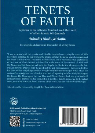 Tenets of Faith By Muhammad Ibn Saalih al-Uthaymeen