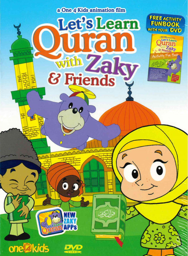 Let's learn the Quran with Zaky & Friends by one4kids DVD