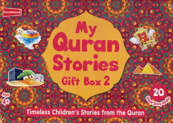 My Quran Stories B2 (Gift Box) 20 Books by Goodword Kidz