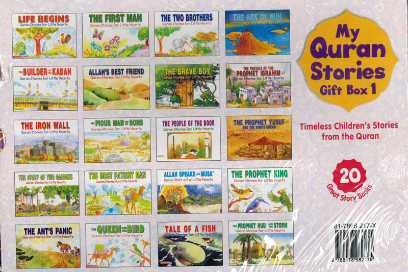 My Quran Stories B1 (Gift Box) 20 Books by Goodword Kidz