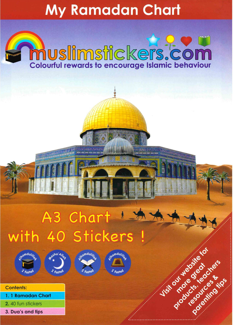 My Ramadan Chart by Muslim Stickers Company